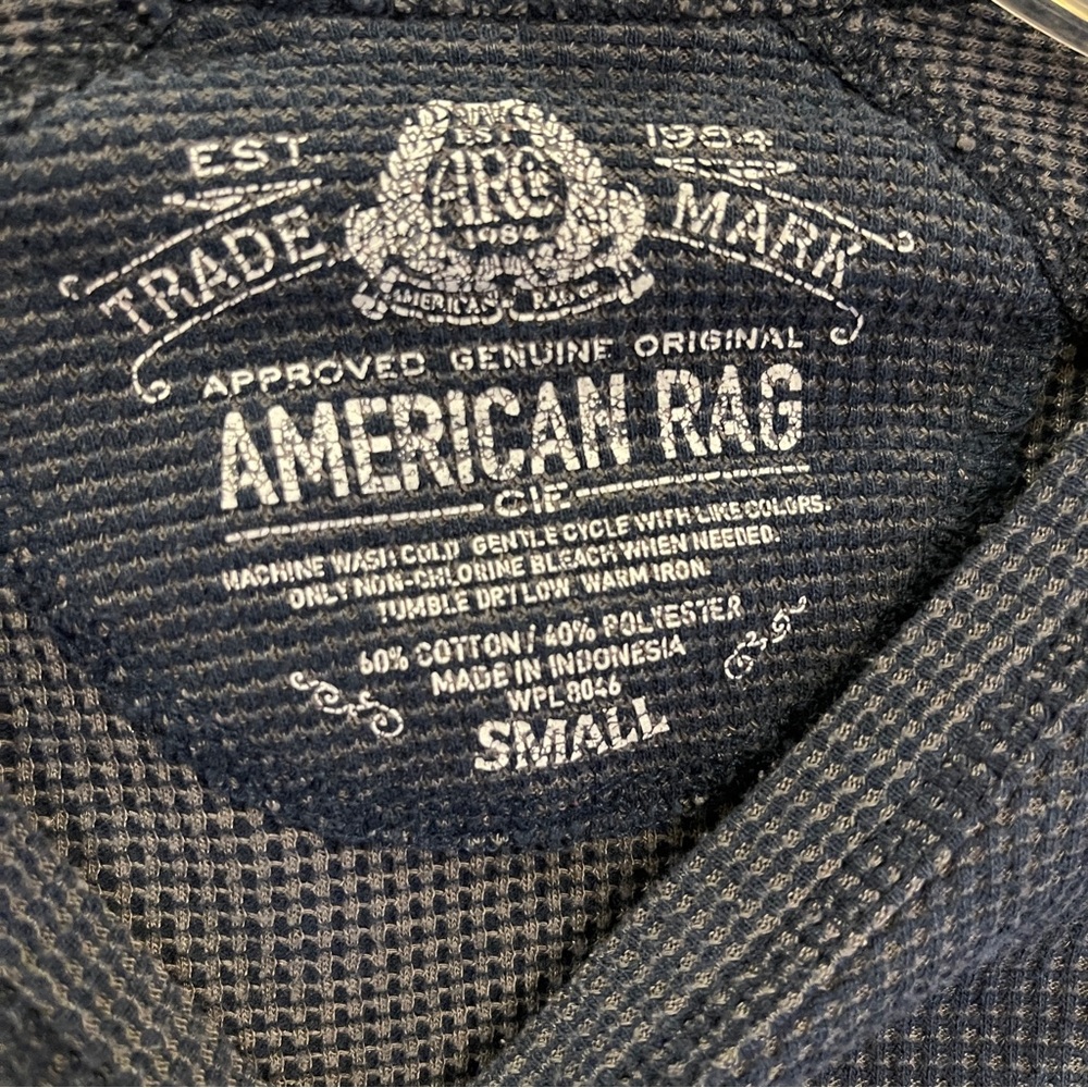 American Rag Raglan Sleeve Sweater Size Small Cotton Gray Color - Picture 2 of 15